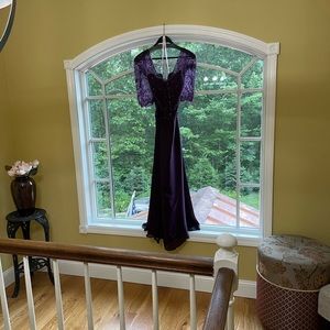 Jade couture Dress worn once for wedding hemmed for height 5’8